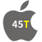 Aplicativo 45T para iOS
